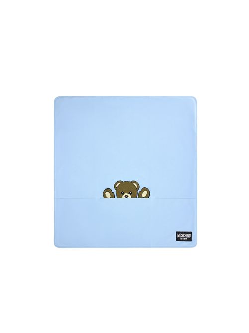 Coperta, neonato, logata. MOSCHINO | MUB00N LCA9340304